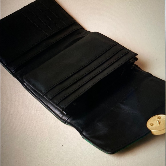 3section green python wallet - Picture 2 of 2